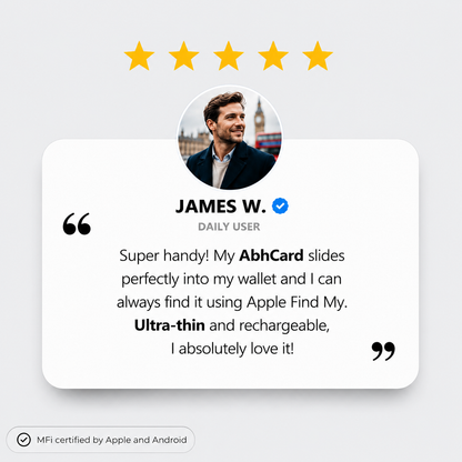 AbhCard – Smarter Tracking. Zero Clutter.